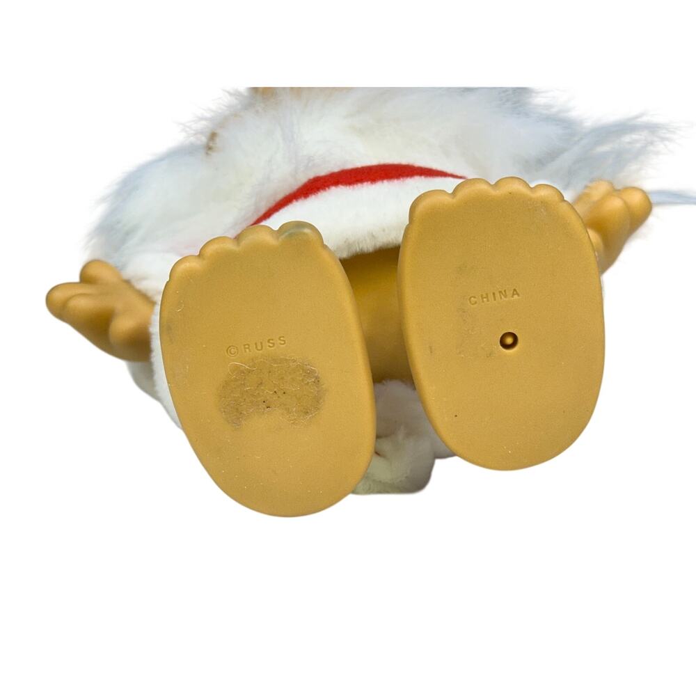 Large 8" Christmas RUSS TROLL Doll Holiday Santa Claus Smiley Vintage - Picture 7 of 9